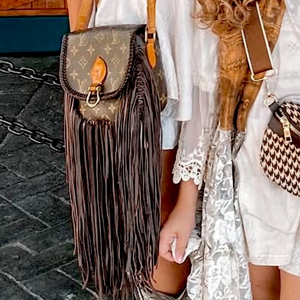 Louis Vuitton St. Cloud fringe bag